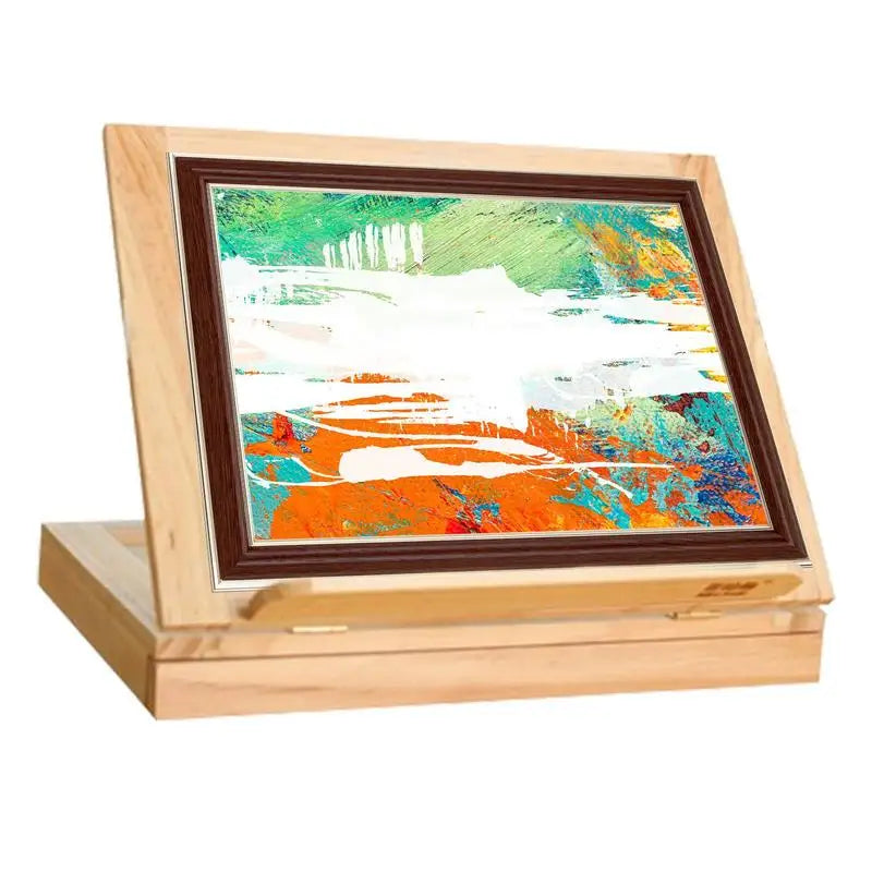 Multi-Function Wood Storage Box Easel