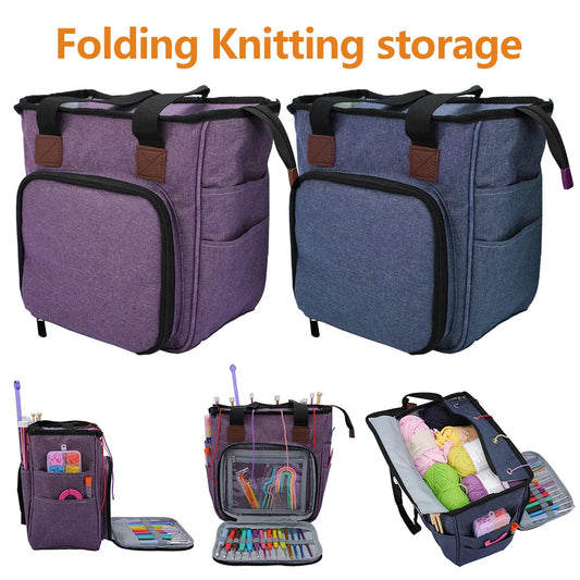 Portable Knitting Bag