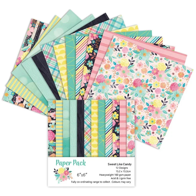 Flower Scrapbooking Paper