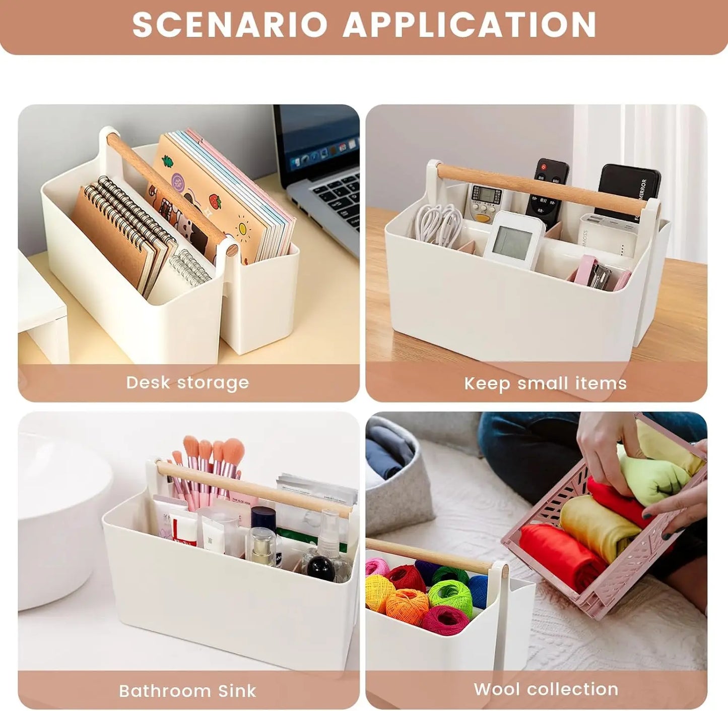 3 Pack Craft Organizer Caddy